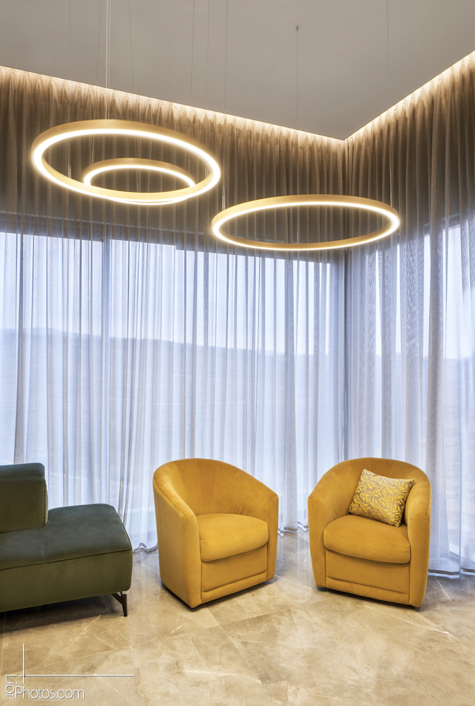 נהר תאורה מובילים בפרופילי תאורה